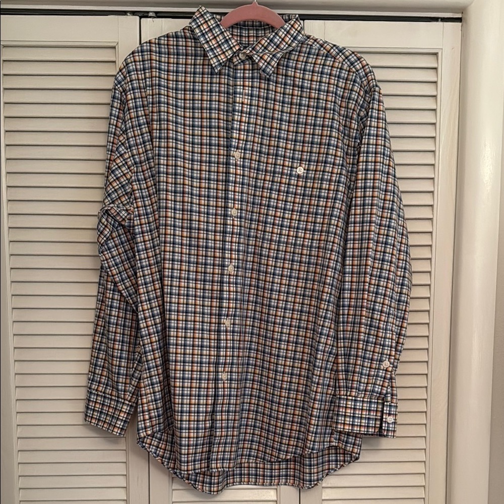 Orvis Men's Multicolor Plaid Shirt